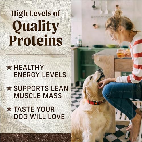 Grain Free Dry Adult Dog Food, Wholesome And Natural Kibble With Real Chicken And Sweet Potato - 22.0 lb. Bag