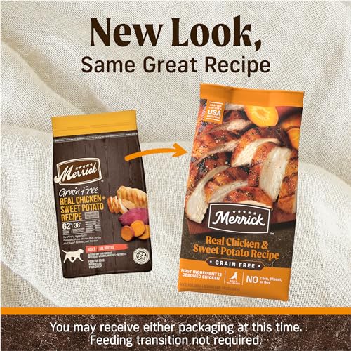 Grain Free Dry Adult Dog Food, Wholesome And Natural Kibble With Real Chicken And Sweet Potato - 22.0 lb. Bag