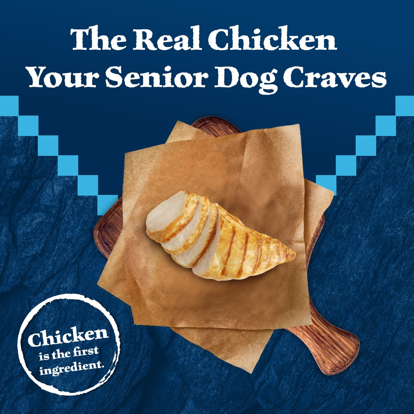 Wilderness Senior High Protein Dry Dog Food With Real Chicken Plus Wholesome Grains
