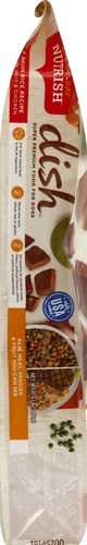 Dish Premium Dry Dog Food, Beef & Brown Rice Recipe with Veggies, Fruit & Chicken, 11.5 Pound Bag