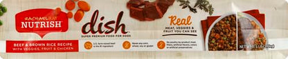 Dish Premium Dry Dog Food, Beef & Brown Rice Recipe with Veggies, Fruit & Chicken, 11.5 Pound Bag