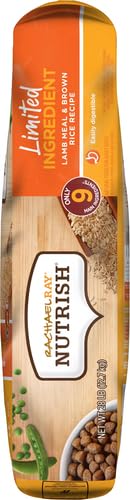 Rachael Ray Nutrish Limited Ingredient Dog Food, Lamb Meal & Brown Rice Recipe, 28 lb. Bag