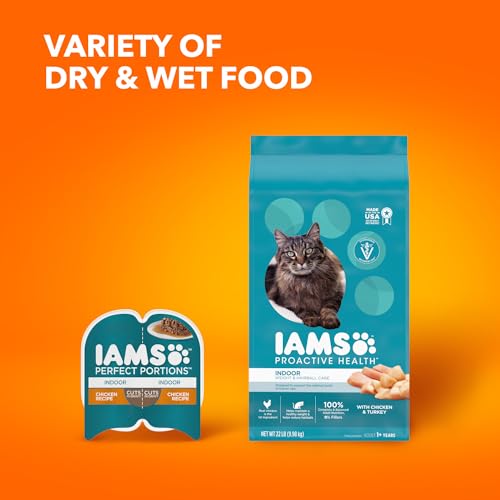 Proactive Health Indoor Weight & Hairball Care Adult Dry Cat Food 7 lb. Bag