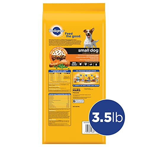 Nutrition Adult Small Dog Dry Dog Food, Roasted Chicken, Rice & Vegetable Flavor, 3.5 lb. Bag