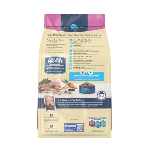Life Protection Formula Adult Small Breed Dry Dog Food, Supports High Energy Needs, Made with Natural Ingredients, Chicken & Brown Rice Recipe, 5-lb. Bag