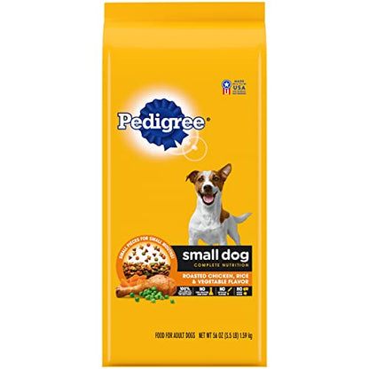 Nutrition Adult Small Dog Dry Dog Food, Roasted Chicken, Rice & Vegetable Flavor, 3.5 lb. Bag