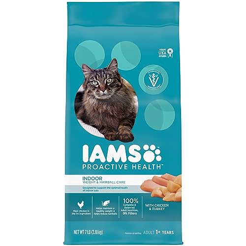 Proactive Health Indoor Weight & Hairball Care Adult Dry Cat Food 7 lb. Bag