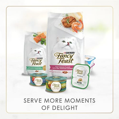 Purina Fancy Feast Senior Wet Cat Food 7 Years Plus Beef Feast Pate