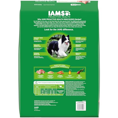 Proactive Health Minichunks Adult Dry Dog Food with Real Chicken, 30 lb. Bag