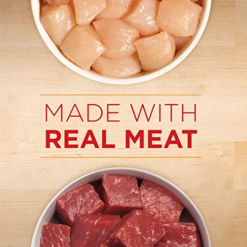 Beef and Barley Entrees Wet Dog Food Variety Pack - (2 Packs of 6) 13 oz