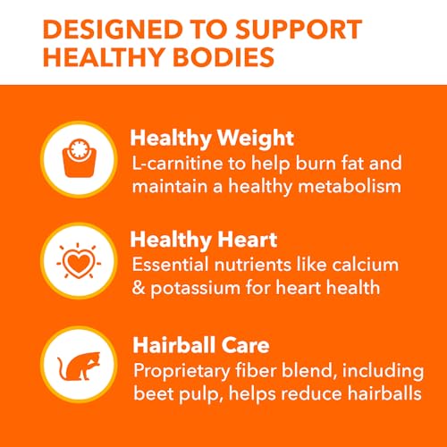Proactive Health Indoor Weight Control & Hairball Care Adult Dry Cat Food with Chicken & Turkey, 22 lb. Bag