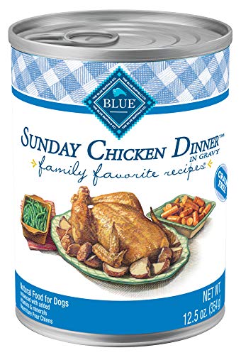 Family Favorites Adult Wet Dog Food, Made with Natural Ingredients, Sunday Chicken Dinner, 12.5-oz. Can (Pack of 12)