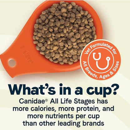 Canidae All Life Stages Premium Dry Dog Food for All Breeds 40 lbs, For All Ages & Multi-Dog Homes