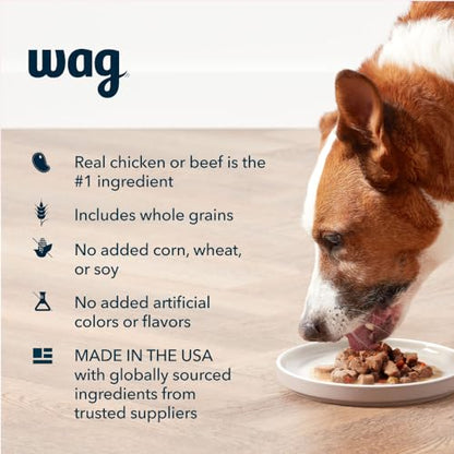 Wholesome Grains Adult Pate Canned Dog Food Variety Pack Vegetables Recipe 13oz (Pack of 12)