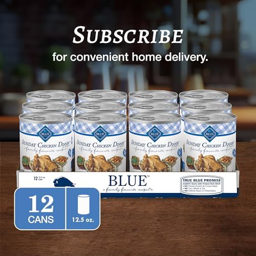 Family Favorites Adult Wet Dog Food, Made with Natural Ingredients, Sunday Chicken Dinner, 12.5-oz. Can (Pack of 12)