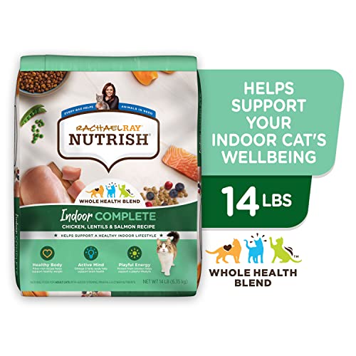Nutrish Indoor Complete Premium Natural Dry Cat Food with Added Vitamins