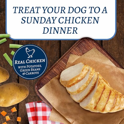 Family Favorites Adult Wet Dog Food, Made with Natural Ingredients, Sunday Chicken Dinner, 12.5-oz. Can (Pack of 12)