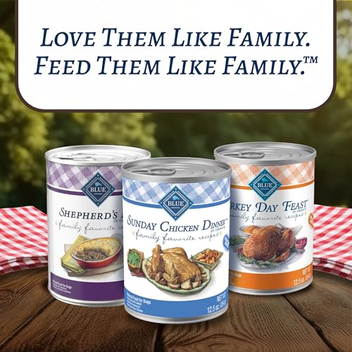 Family Favorites Adult Wet Dog Food, Made with Natural Ingredients, Sunday Chicken Dinner, 12.5-oz. Can (Pack of 12)