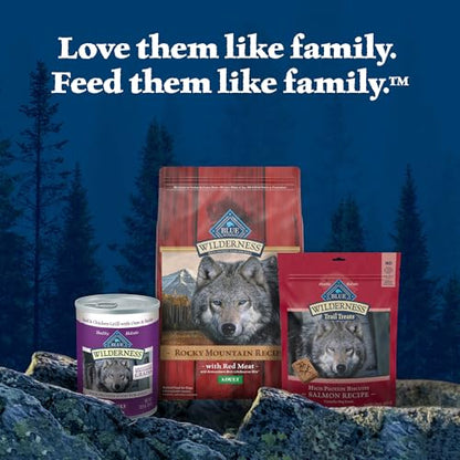 High-Protein Adult Dry Dog Food Wholesome Grains Red Meat