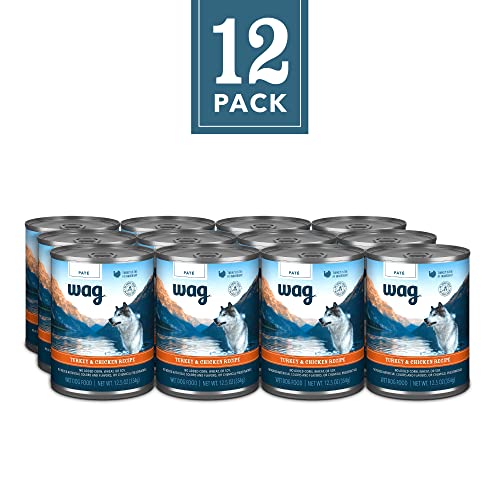 Pate Canned Dog Food, Turkey & Chicken Recipe, 12.5 oz Can (Pack of 12)