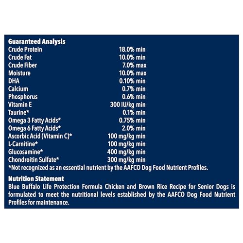Life Protection Formula Senior Dry Dog Food, Supports Joint Health and Mobility