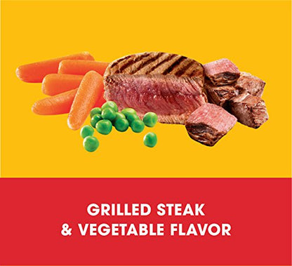 Nutrition Adult Small Dog Dry Dog Food, Grilled Steak and Vegetable Flavor, 14 lb. Bag