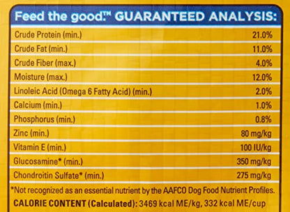 Nutrition Adult Small Dog Dry Dog Food, Grilled Steak and Vegetable Flavor, 14 lb. Bag