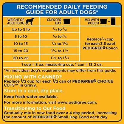 Nutrition Adult Small Dog Dry Dog Food, Grilled Steak and Vegetable Flavor, 14 lb. Bag