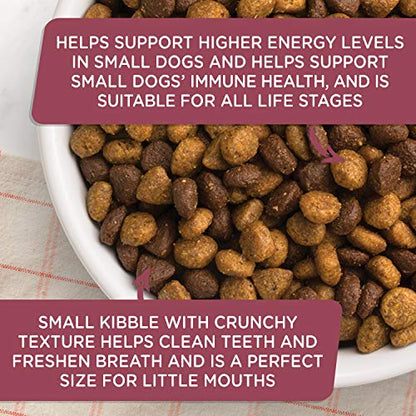 Rachael Ray Nutrish Little Bites Dry Dog Food, Chicken & Veggies Recipe for Small Breeds, 14 Pound Bag