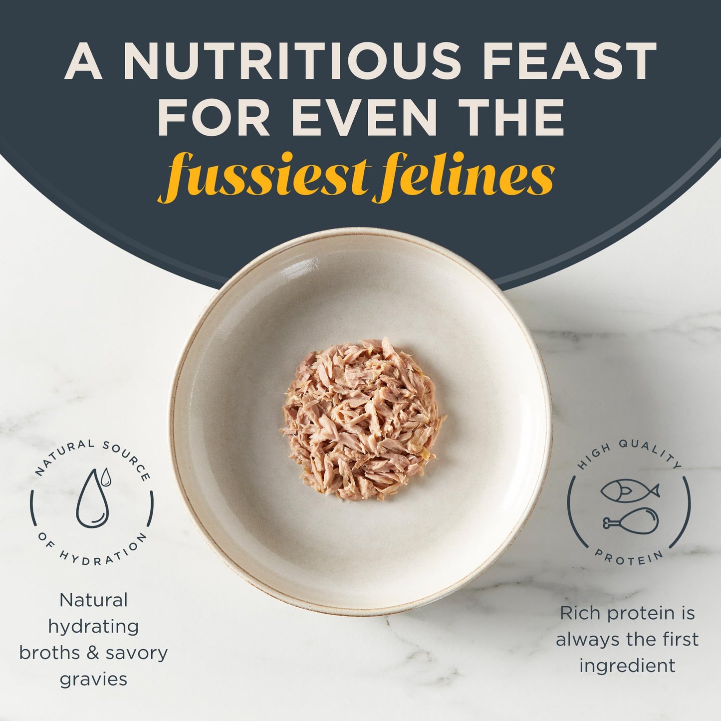 Reveal Natural Wet Cat Food, 12 Count Limited Ingredient Canned Food for Cats in Broth, 2.47 Cans