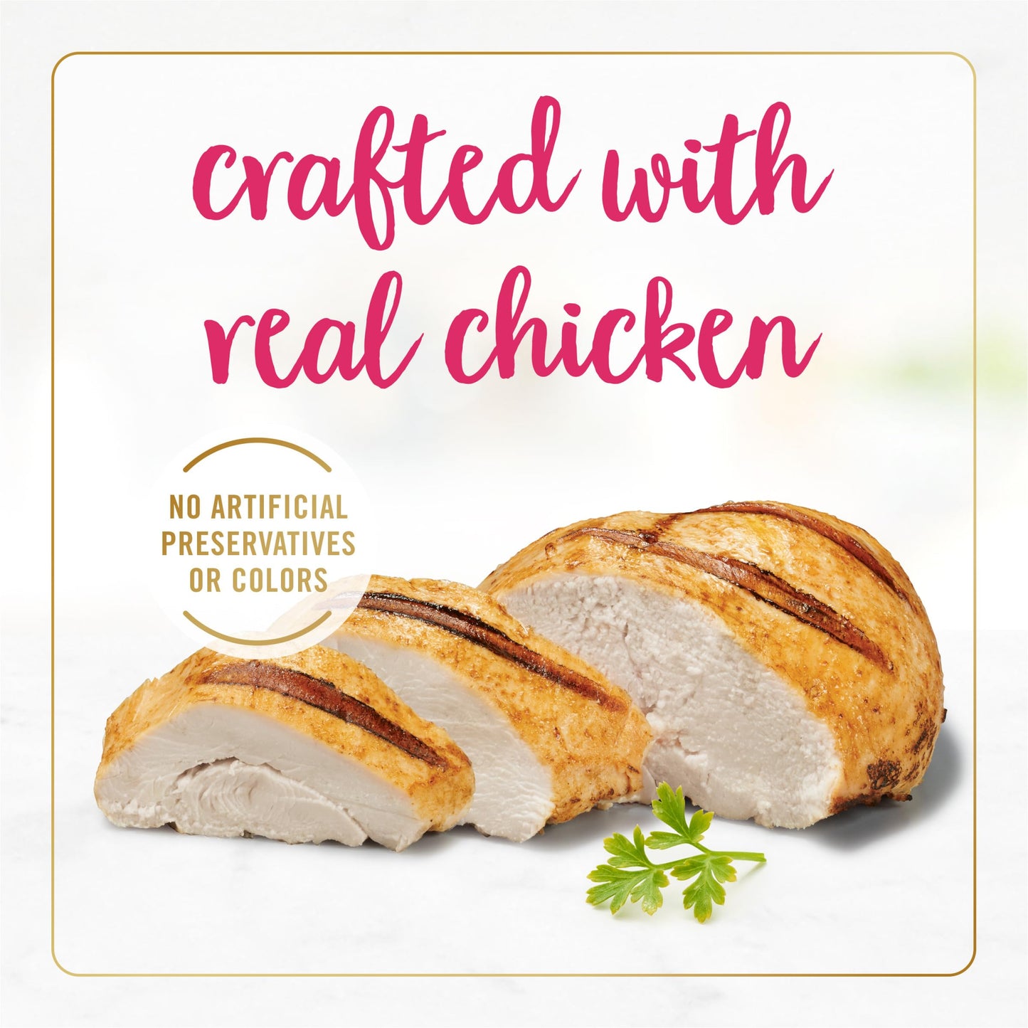 Feast Sliced Chicken Feast Wet Cat Food in Gravy - (Pack of 24) 3 oz. Cans