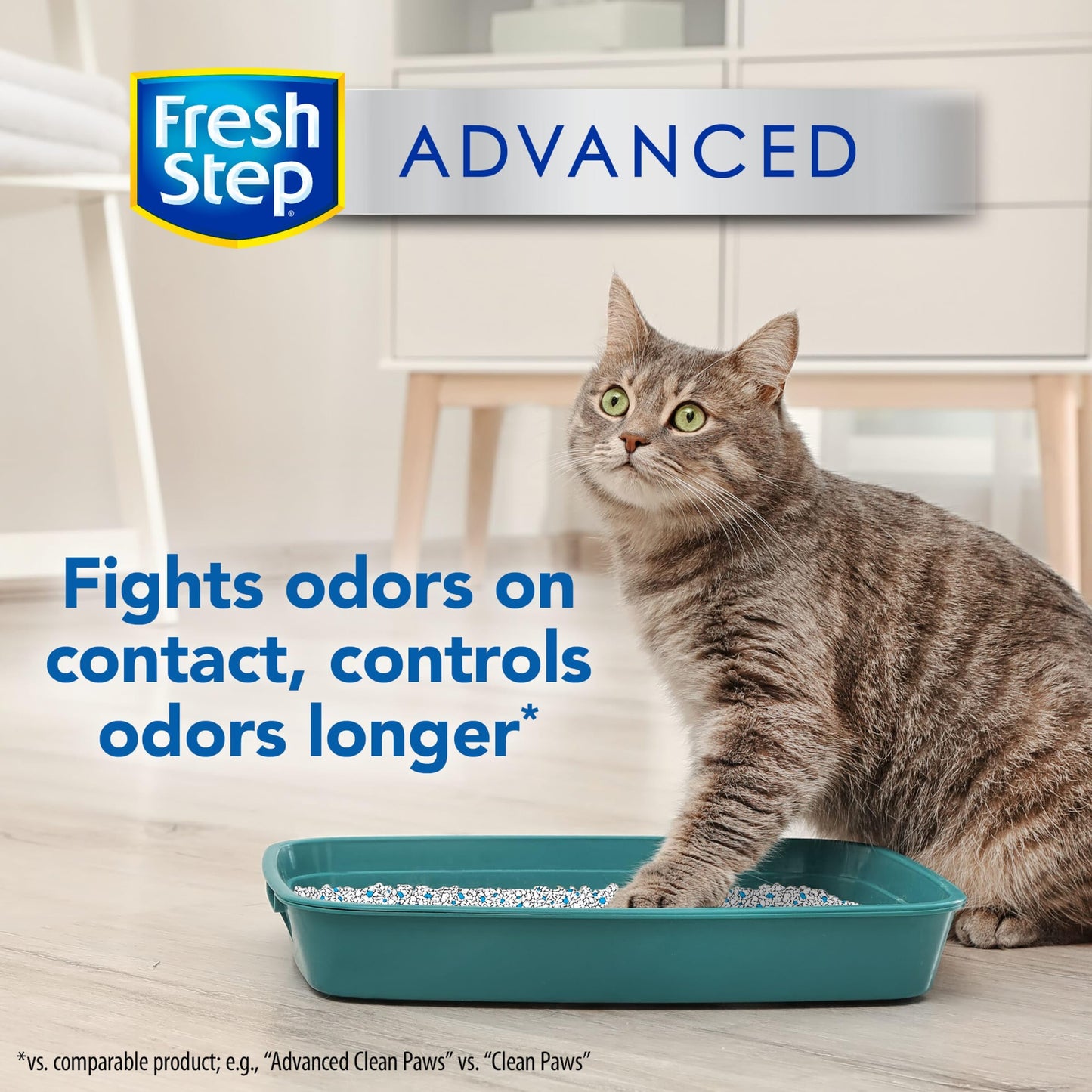 Clumping Cat Litter, Extreme, Advanced Long Lasting Odor Control Kitty Litter