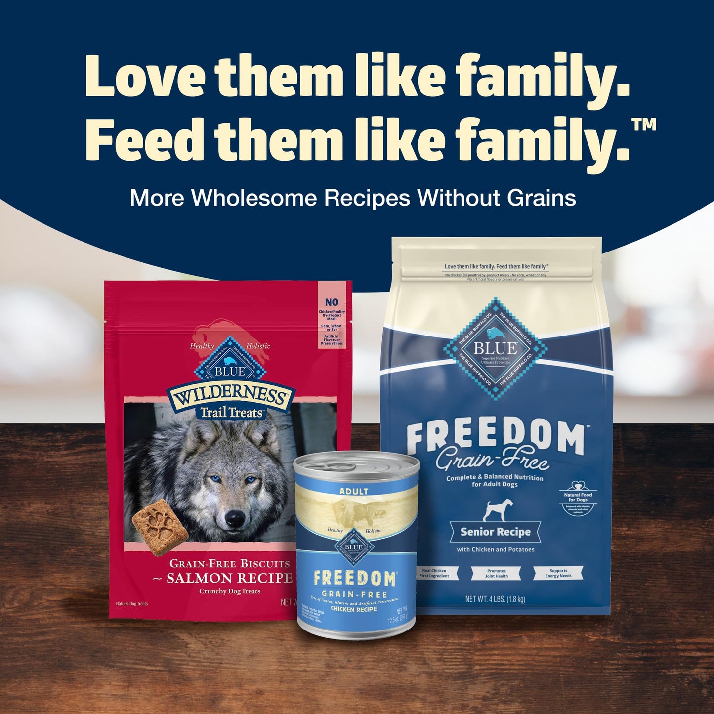 Freedom Grain-Free Wet Dog Food, Free of Glutens & Artificial Preservatives, Made with Natural Ingredients, Chicken Recipe, 12.5-oz. Cans (12 Count)