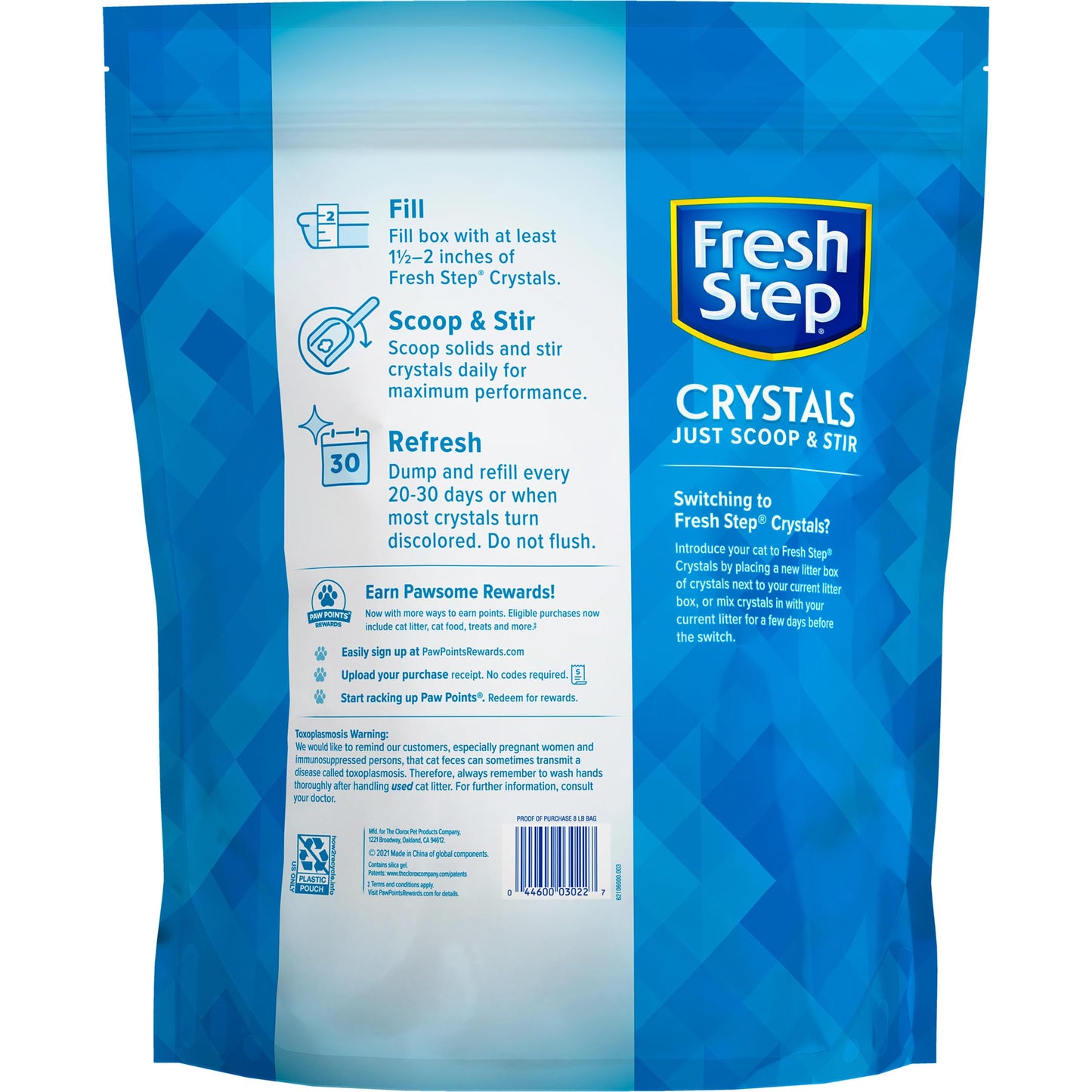 Premium Cat Litter, Scented, 16 lbs total, (2 Pack of 8lb Bags)