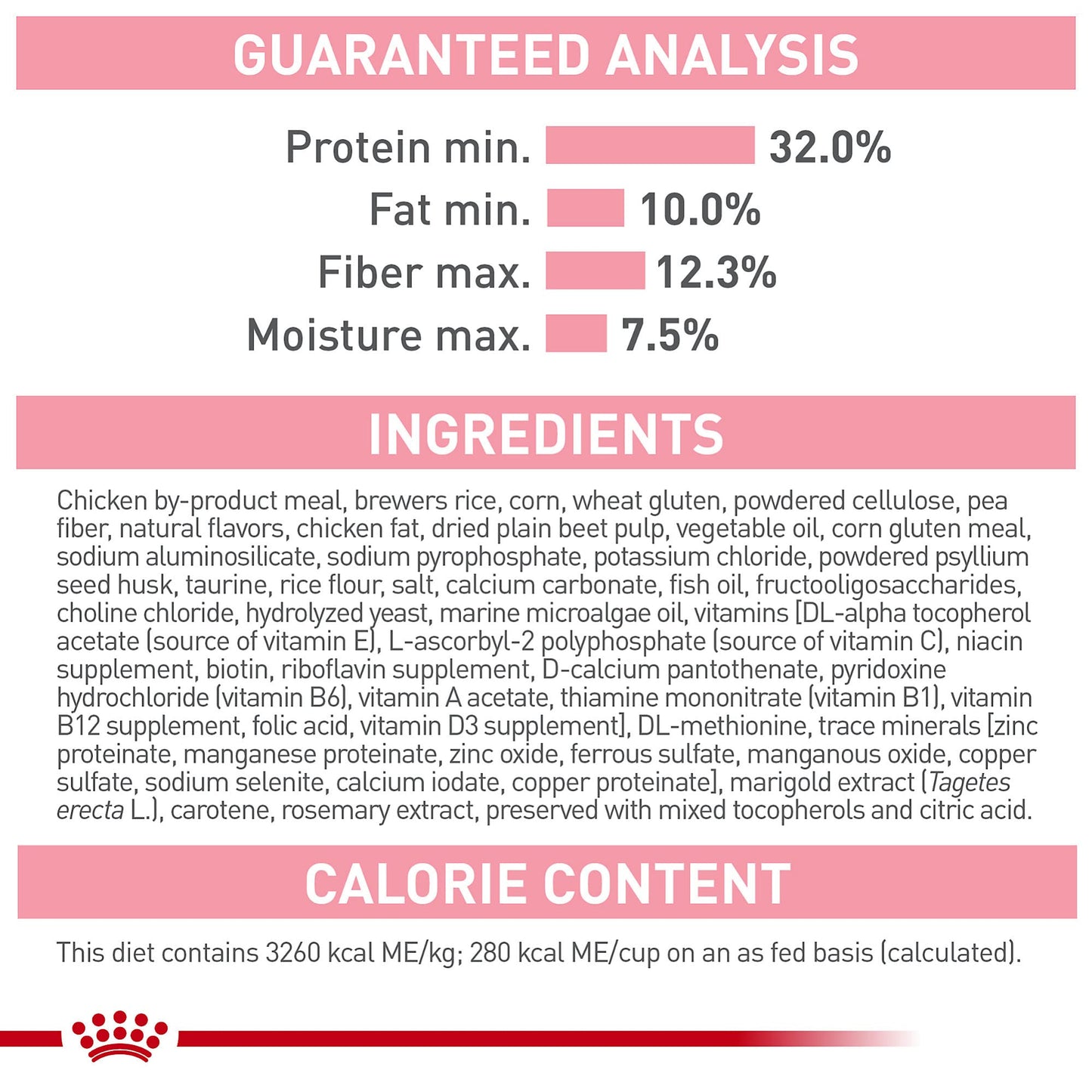 Feline Health Nutrition Kitten Spayed Dry Cat Food, 2.5 lb bag