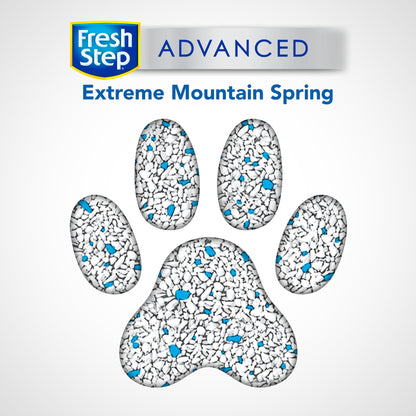 Clumping Cat Litter, Extreme, Advanced Long Lasting Odor Control Kitty Litter