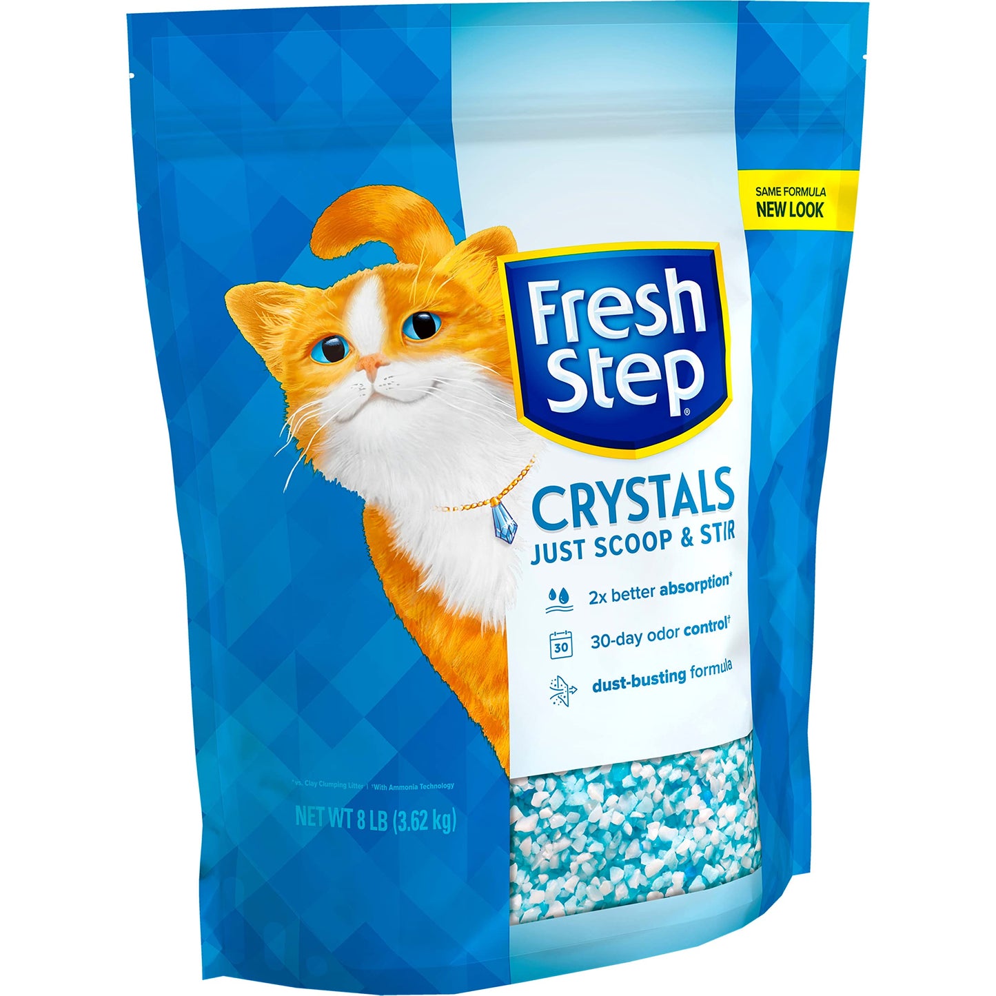 Premium Cat Litter, Scented, 16 lbs total, (2 Pack of 8lb Bags)