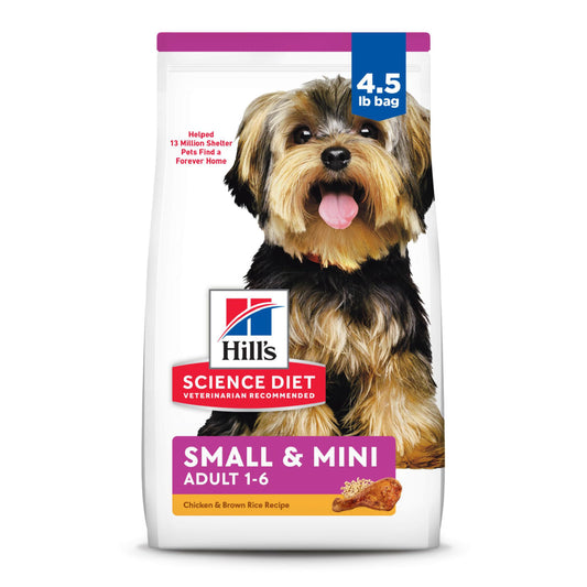 Small & Mini, Adult 1-6, Small & Mini Breeds Premium Nutrition, Dry Dog Food