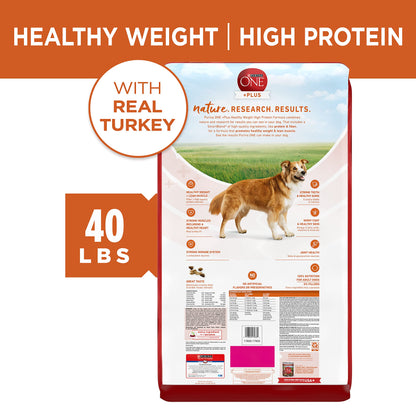 Plus Healthy Weight High-Protein Dog Food Dry Formula - 40 lb. Bag