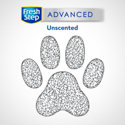 Advanced Unscented Cat Litter, 2 Pack (37.58 lbs/17.04 kg, Extra Large