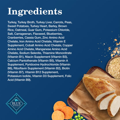 Homestyle Recipe Adult Wet Dog Food, Made with Natural Ingredients, Turkey Dinner With Garden Vegetables