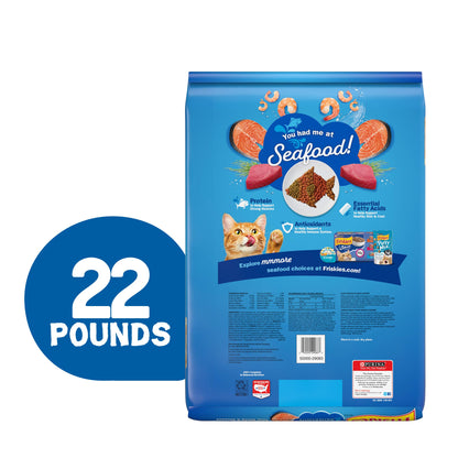 Purina Dry Cat Food, Seafood Sensations - 22 lb. Bag