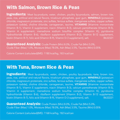 Purina Friskies Ocean Favorites Wet Cat Food Pate and Meaty Bits Variety Pack