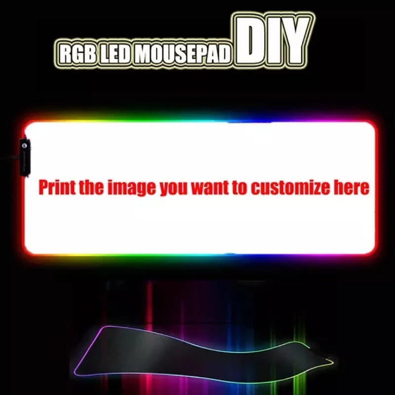 RGB Genshin impact Gaming Play Mats Mousepad