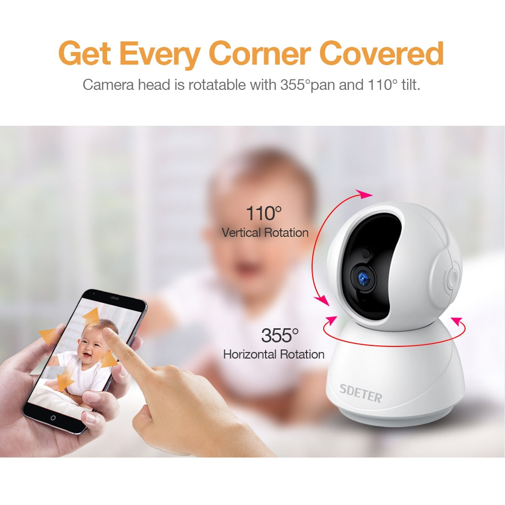 Sdeter Electronic Baby Monitor With Camera
