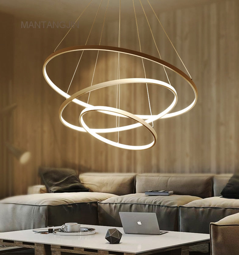 Black/White/Golden Modern pendant lights